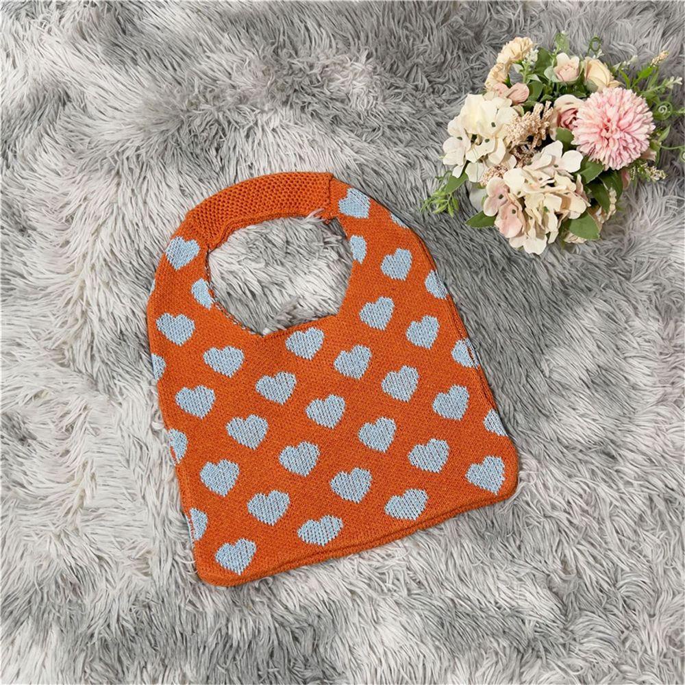 Daphs Túi Tote Đeo Vai Dệt Rỗng Sức Chứa Lớn Cho Nữ