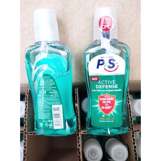 combo 2 chai nước súc miệng PS Active Defense 130ml