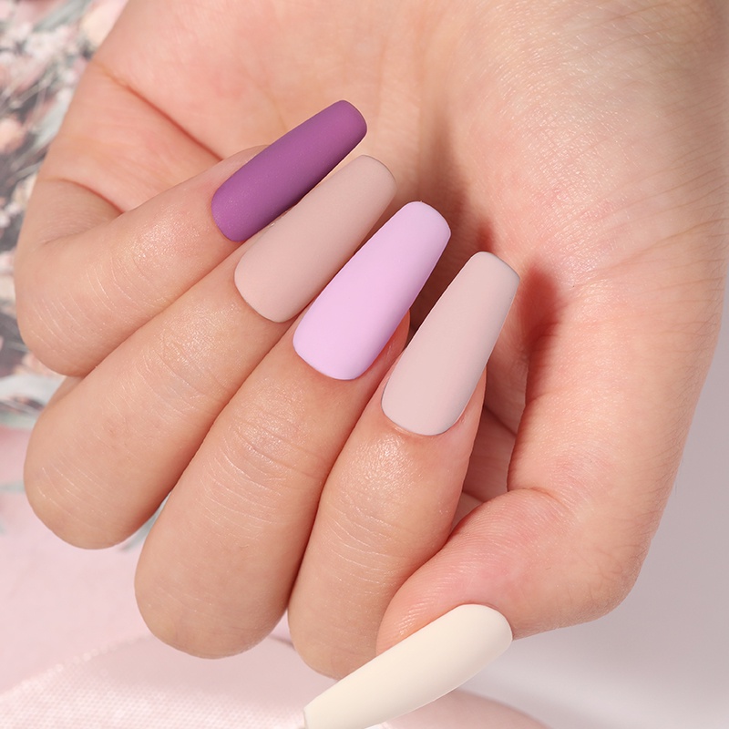 6 Lọ sơn móng tay uv UR SUGAR màu sắc thời trang x 7.5ml