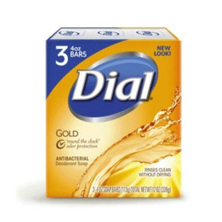 Combo 03 cục xà Bông Dial Soap Gold 113g/cục