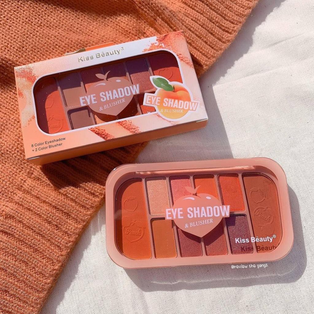 [HANG HOT] Combo kem nền+phấn phủ+phấn mắt đào Kiss Beauty Thái Lan | BigBuy360 - bigbuy360.vn