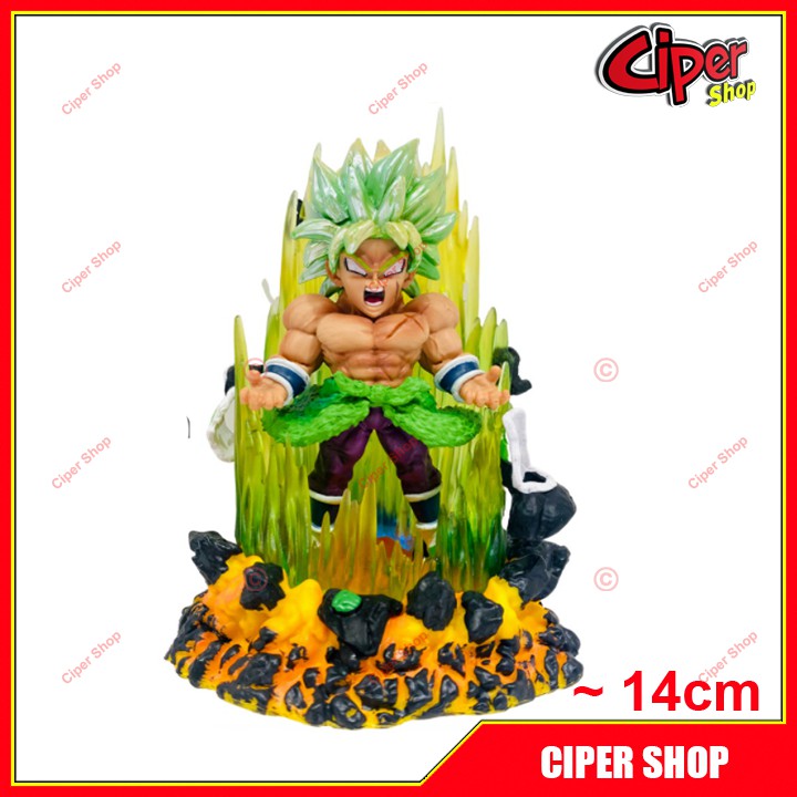 Mô hình Broly Super Saiyan - Led 14cm - Figure Broly Super Saiyan Dragon Ball