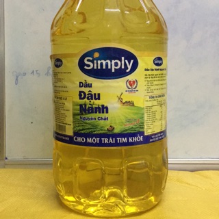 Dầu ăn simply Dầu đậu Nành 5 l