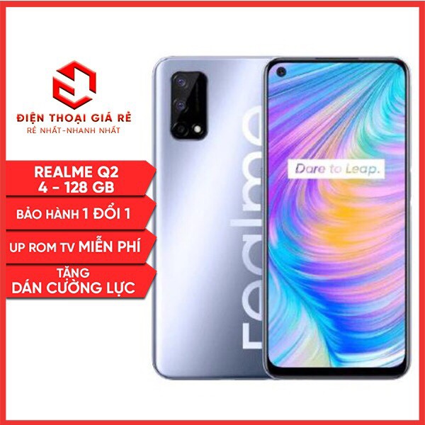 Điện Thoại Realme Q2 - RAM 4/128GB [Giá rẻ Hà Nội, BH 3 tháng1 đổi 1 - Tặng dán màn] | BigBuy360 - bigbuy360.vn