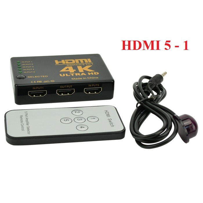 Bộ gộp HDMI 5-1 2k x 4k