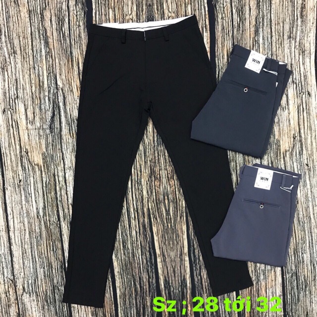 [ Hình Thật 100% ] Quần Tây Âu Cao Cấp Vải  Co Giản 4 Chiều Ống Côn[hoàn xu Shopee] | BigBuy360 - bigbuy360.vn