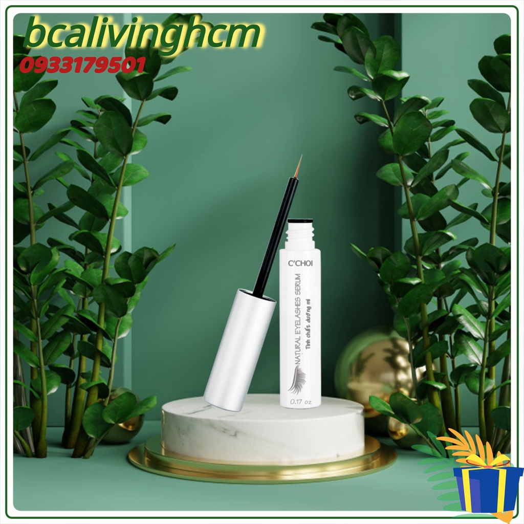 Serum dưỡng dày và dài mi C’Choi An toàn lành tính hiệu quả mỹ phẩm xanh