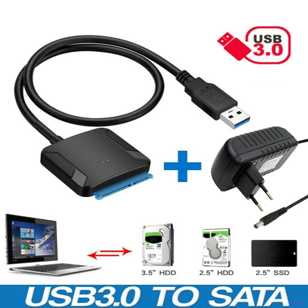 Cáp Chuyển Đổi Usb 3.0 Sang Sata Hdd 2.5 / 3.5 Inch | BigBuy360 - bigbuy360.vn