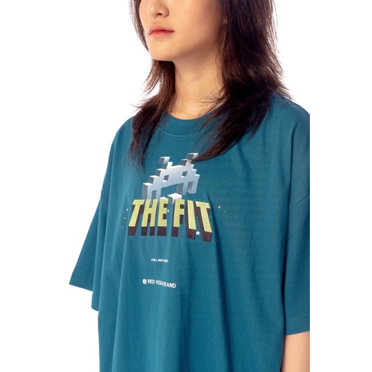 Áo thun UNISEX localbrand THE FIT GAME TEE BLACK, áo localbrand chính hãng thêu,in,in decal kết hợp, 100% cotton