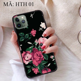 Ốp lưng iphone 11 pro max viền dẻo tpu bst hoạ tiết hoa