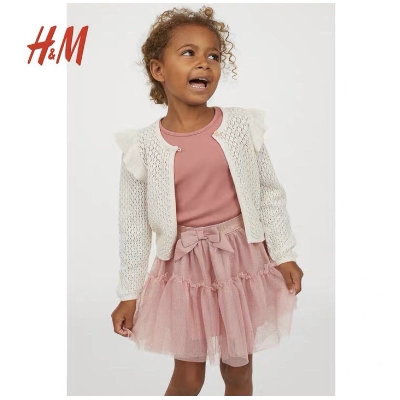 CHÂN VÁY VOAN KIM TUYẾN HM BG BA MÀU