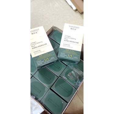 HỘP 20 GÓI MẶT NẠ NGỦ COLAGEN DẠNG THẠCH GEL