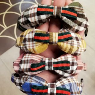 Cài tóc đính nơ vải - Pb 2