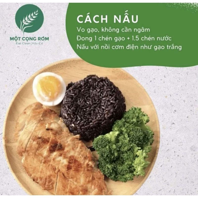 Gạo Lứt Đen Điện Biên, Hỗ trợ giảm cân, Ngăn ngừa Lão hoá, Tốt cho sức khỏe, Bao 5kg Hút chân không
