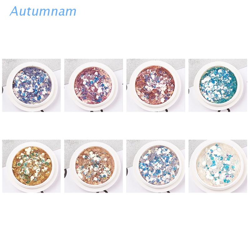 [Hàng mới về] Sequins lấp lánh trang trí móng tay chuyên nghiệp đẹp mắt