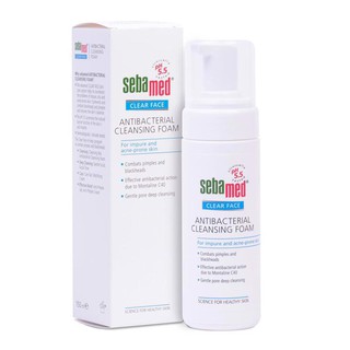 Sữa rửa mặt tạo bọt Sebamed pH5.5 Clear Face AntiBacterial Cleansing Foam 150ml