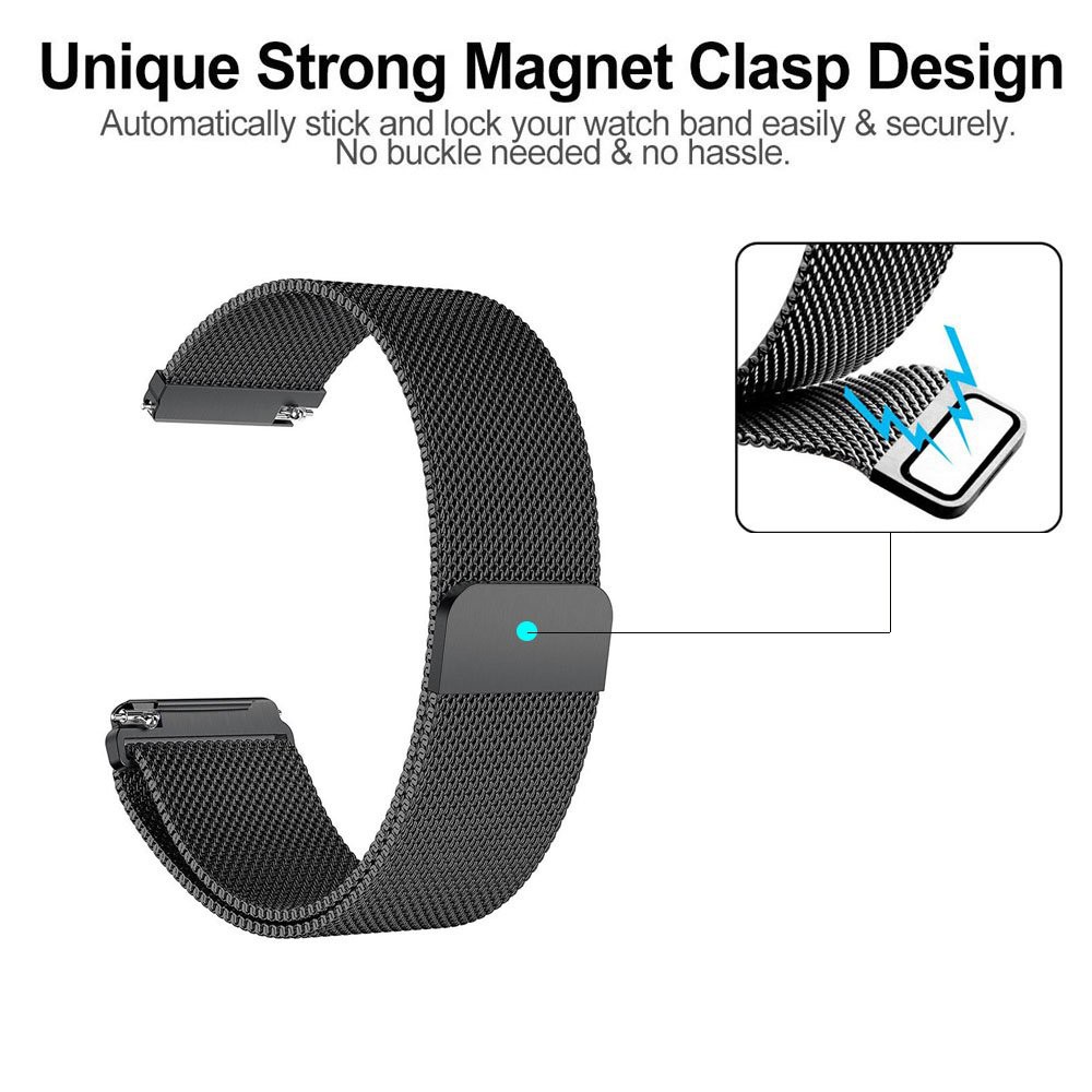 Dây đeo inox Milanese cho đồng hồ thông minh Fitbit Versa 2 / Versa Lite