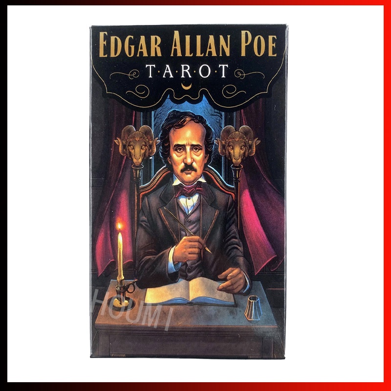 78 tờ Phiên bản tiếng Anh Thẻ bài Tarot Edgar Allan Poe