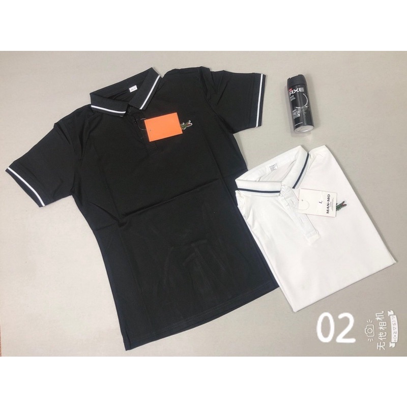 [HOT]Áo Polo Nam cổ bẻ LV2 thun basic cộc tay vải cá sấu cotton phong cách trẻ trung