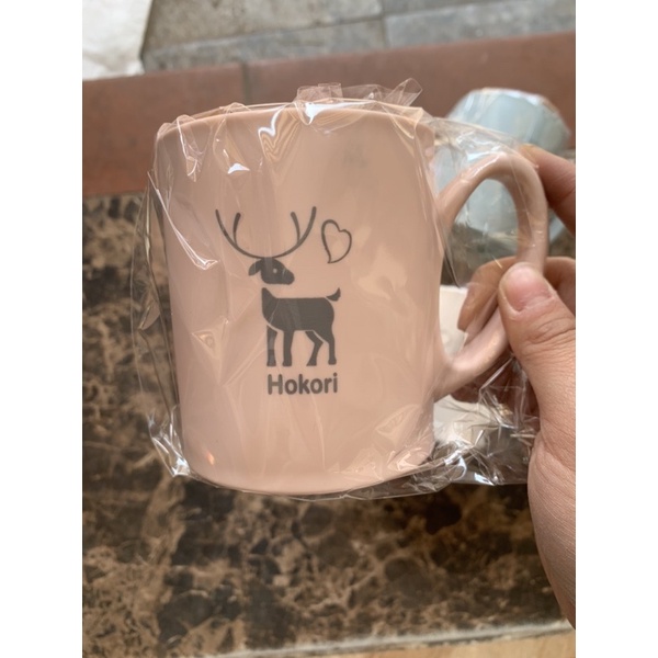 Cốc Nhựa Lúa Mạch 330ml Hokori Cao Cấp Việt Nhật, Cốc Chịu Nhiệt Có Quai Cầm Màu Mới 2021