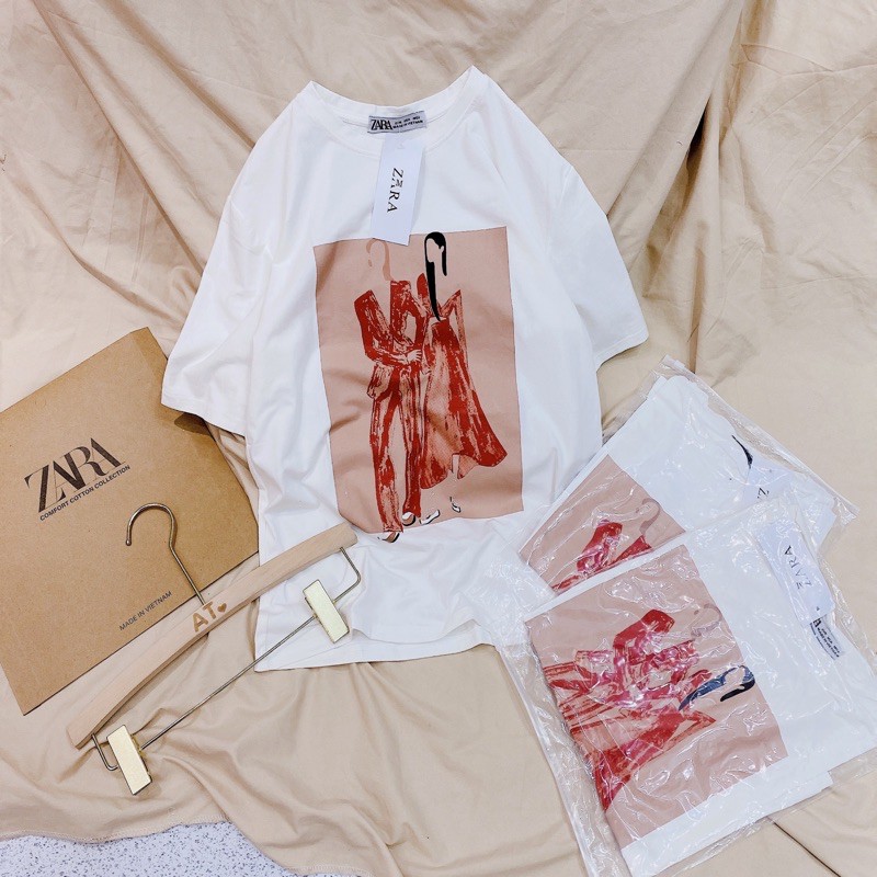 ( Hàng sẵn) Áo phông zảra xuất xịn nữ mùa hè | BigBuy360 - bigbuy360.vn