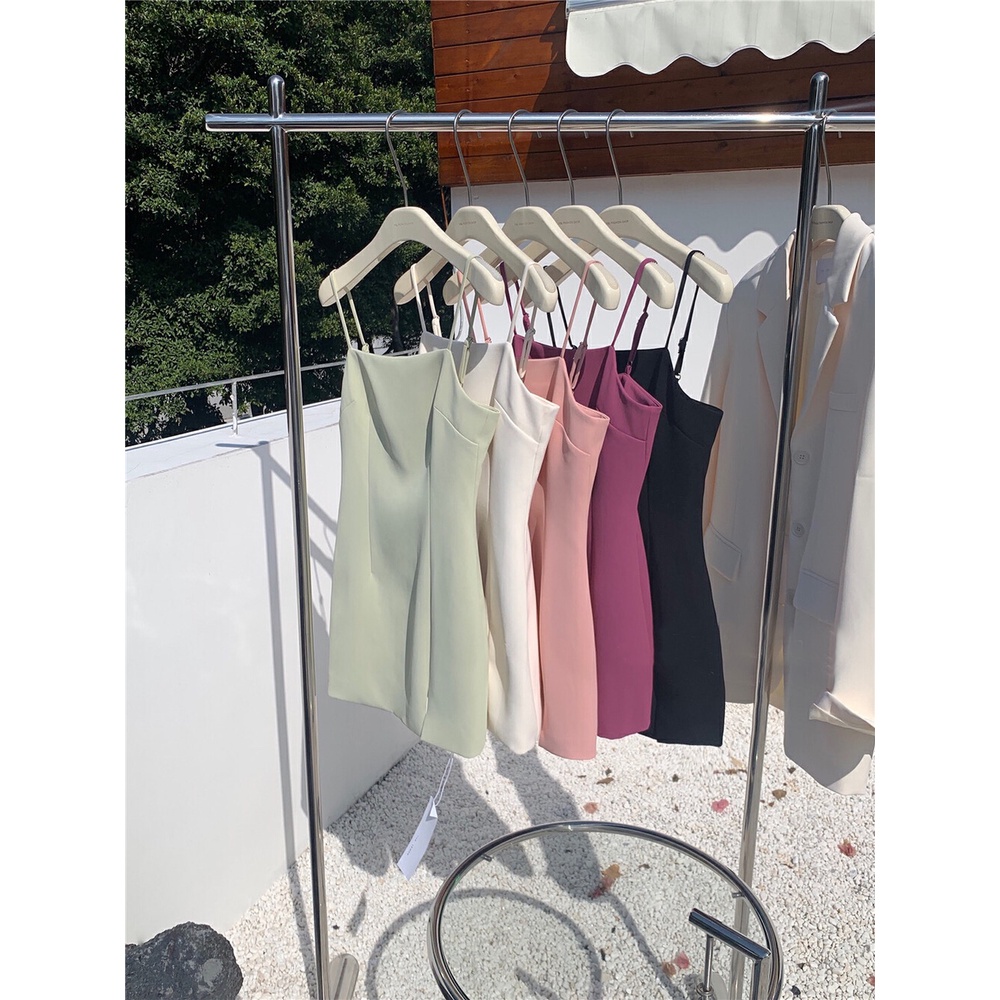 Đầm Hai Dây Đơn Giản Xuân Hè 50111