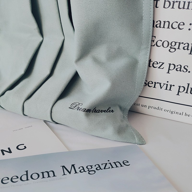 Túi Vải Túi Tote Mask Xanh Mint Fiu.bagstore