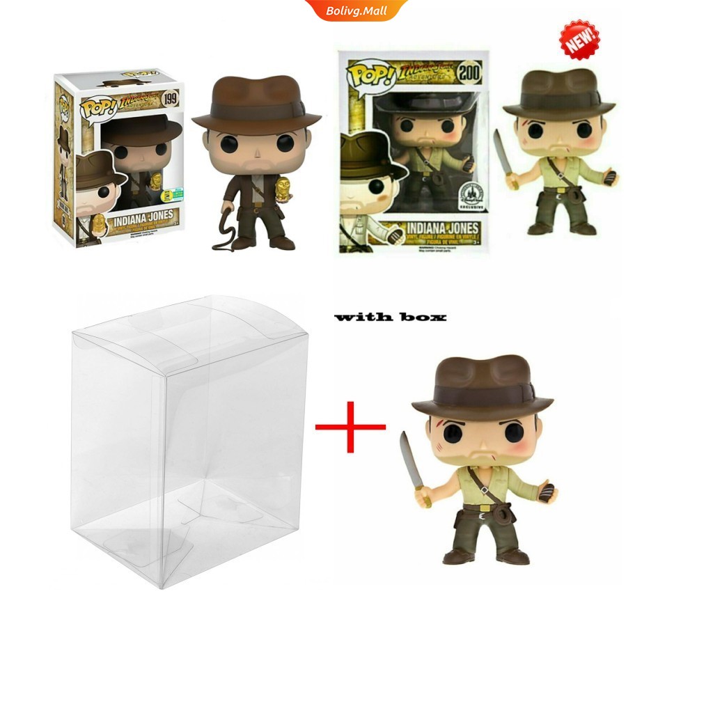 FUNKO POP! Mô Hình Đồ Chơi Nhân Vật Trong Phim The Lost Ark Indiana Jones # 199 # 200