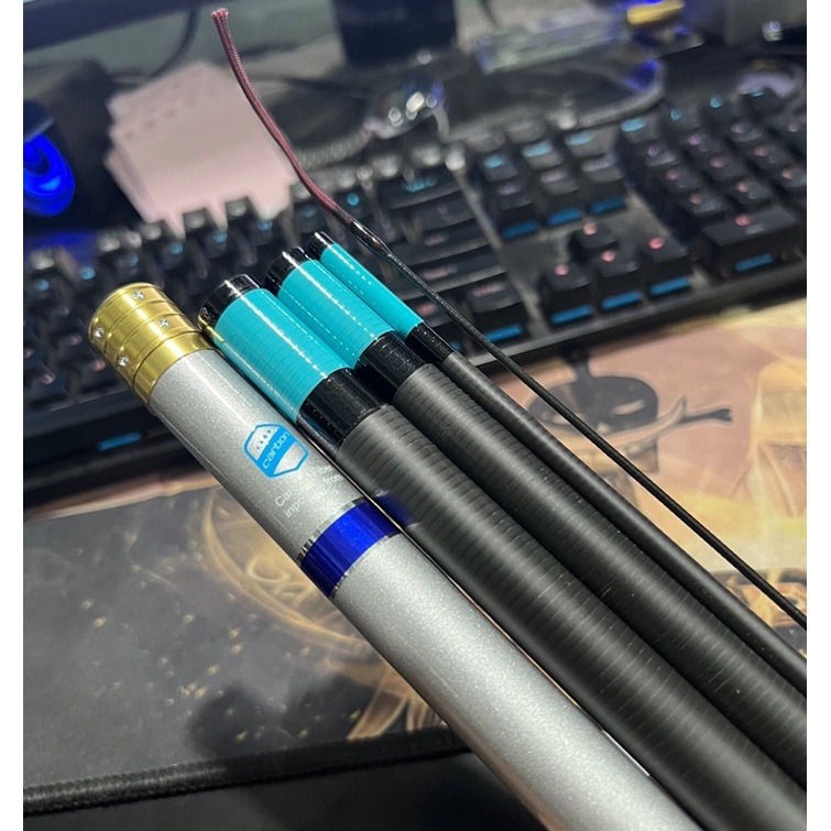 Cần câu tay Ngọc Tiêu Kiếm thế hệ 2 săn hàng tặng 1 ngọn phụ