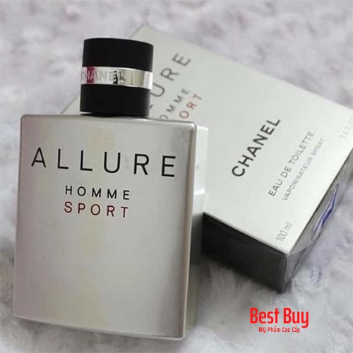 Nước Hoa Chanel Allure Homme Sport EDT Hương Gỗ Thơm Cay Nồng Nam Tính 100ml