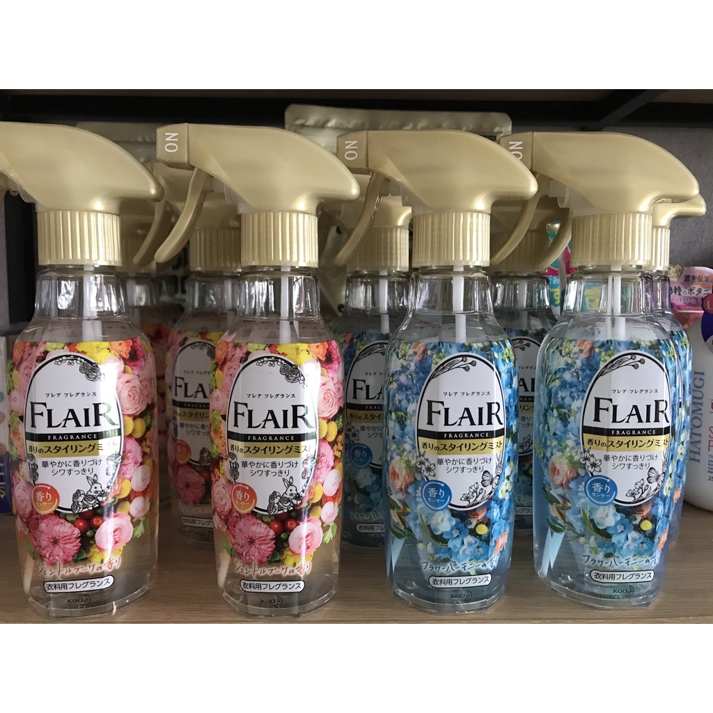 Xịt thơm và làm phẳng quần áo 270ml Kao Flair nội địa Nhật Bản