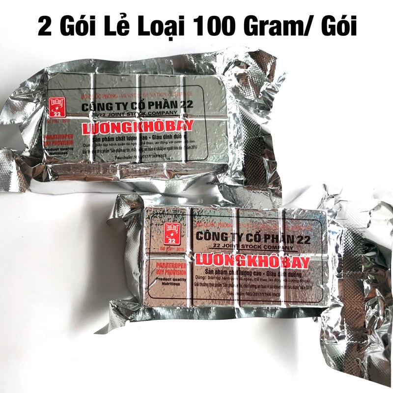 Bộ 3 Vị 6 Gói Lương Khô QĐ
