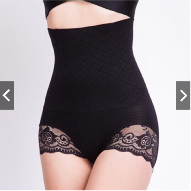 Quần gen bụng cạp cao chống cuộn kết hợp viền ren hàng loại đẹp | BigBuy360 - bigbuy360.vn