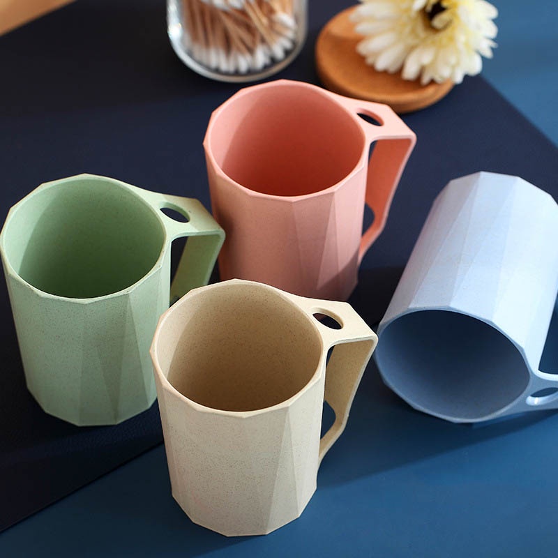 Bộ Chén, Đĩa, Muỗng Đũa Nĩa Lúa Mạch Tổng Hợp