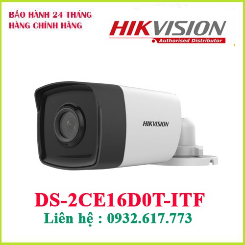 Camera HD-TVI 2.0 Megapixel HIKVISION DS-2CE16D0T-ITF | BigBuy360 - bigbuy360.vn