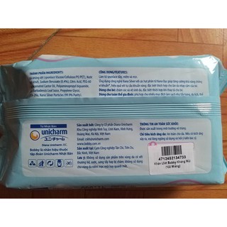[HCM] Khăn Ướt Bobby Không Mùi (100 Miếng)