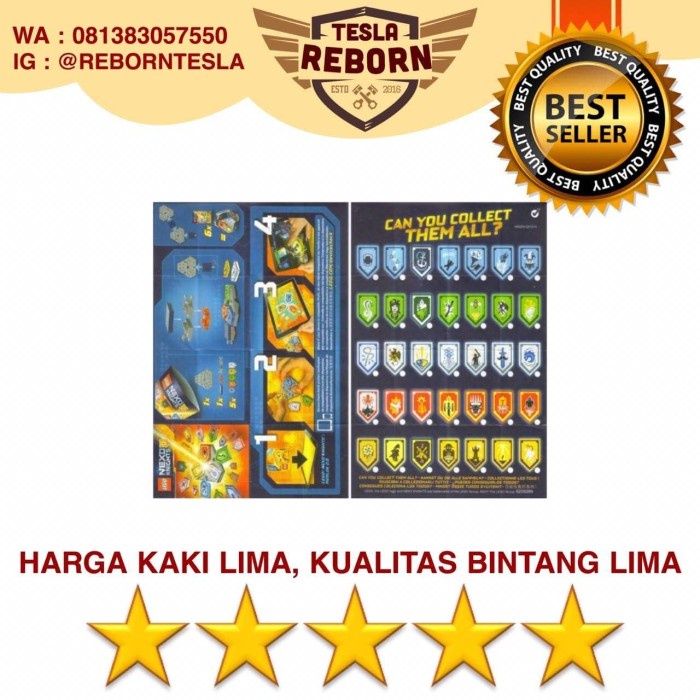 Bộ 35 Đồ Chơi Lego 70373 Nexo Knights