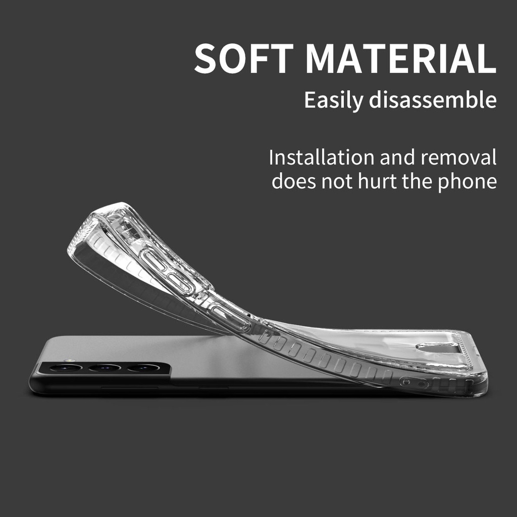 Ốp Điện Thoại Dẻo Kèm Ngăn Đựng Thẻ Cho Samsung A52 A52S A03 A13 A23 A73 A53 A33 M23 M33 M53 S22 S21 Ultra/Plus S20FE S21FE Note 8 9 10+ 20