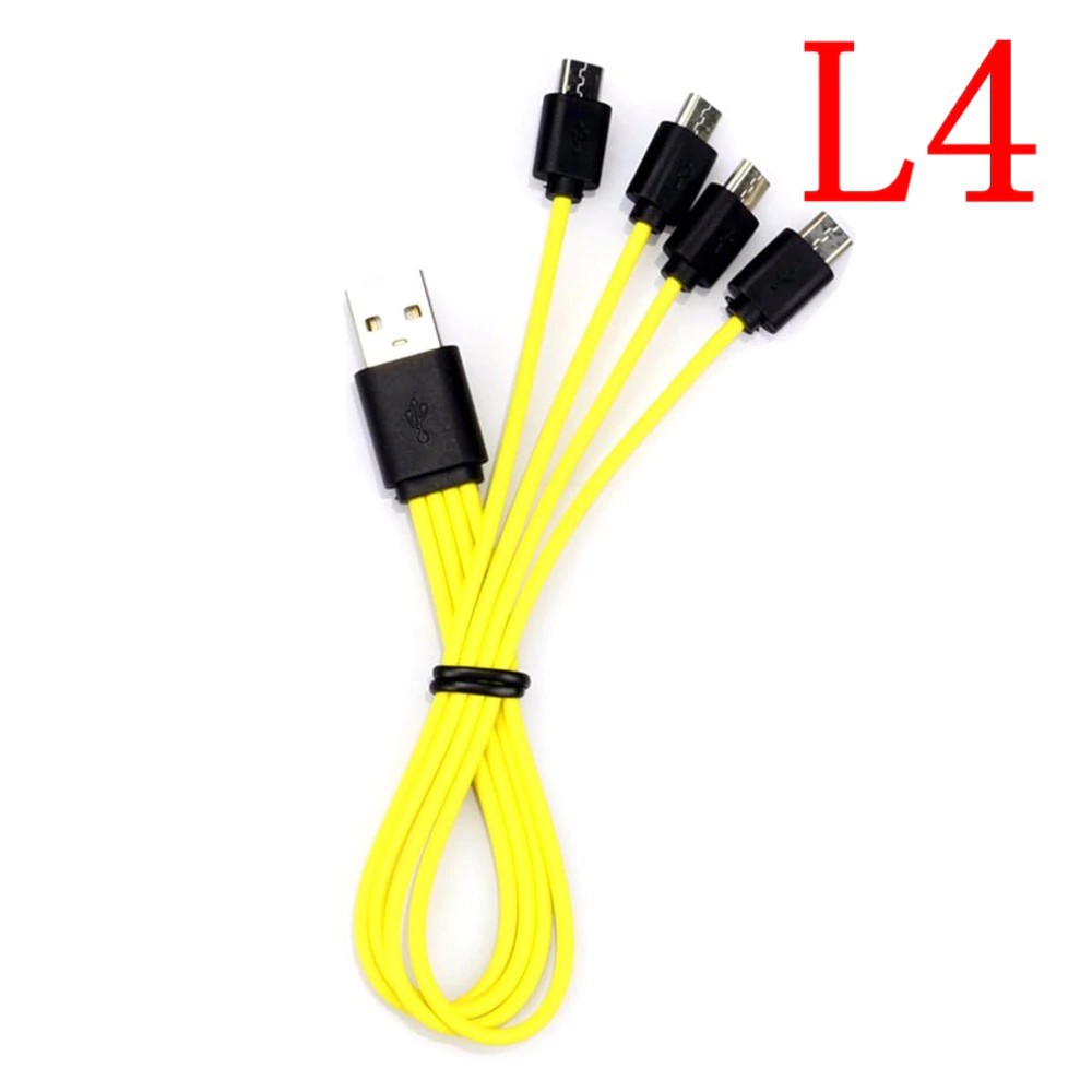 Dây cáp sạc Micro USB 4 / 3 / 2 / 1 sang đầu Micro USB tùy chọn