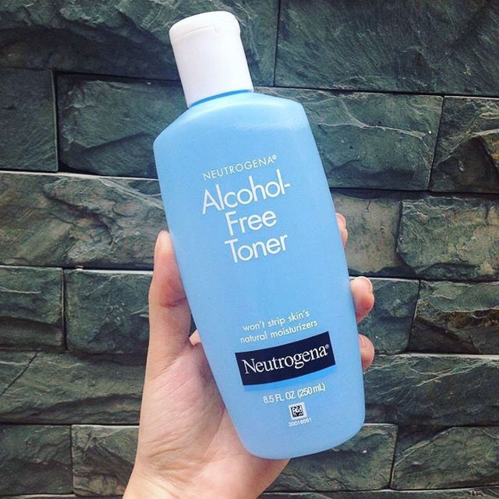 Nước Hoa Hồng Neutrogena Alcohol Free Toner (250ml)