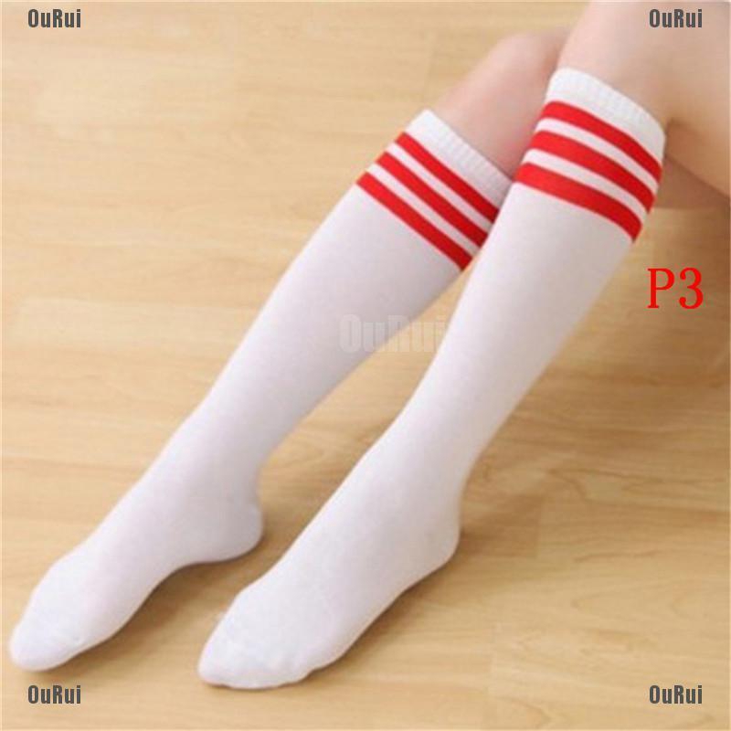 Vớ cotton Trơn Kẻ Sọc Xinh Xắn Cho Nữ