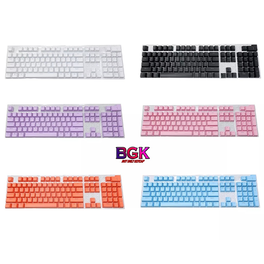 Bộ Keycap 108 phím ABS Double Shot Xuyên LED chuyên dùng cho phím cơ