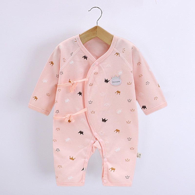 Bodysuit cho bé Body dài tay Cotton cho bé trai bé gái Hàng Quảng châu xuất Nhật SLT03