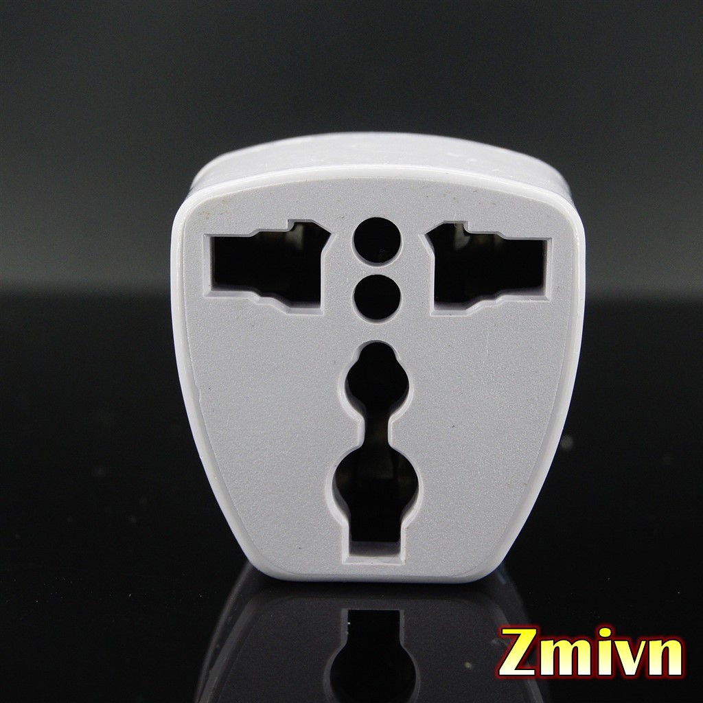 Đầu Chuyển Đổi Ổ Cắm 3 Chấu Sang 2 Chấu