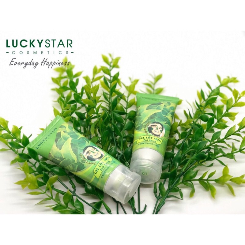 Gel lột mụn  trà xanh Lucky Star 60ml