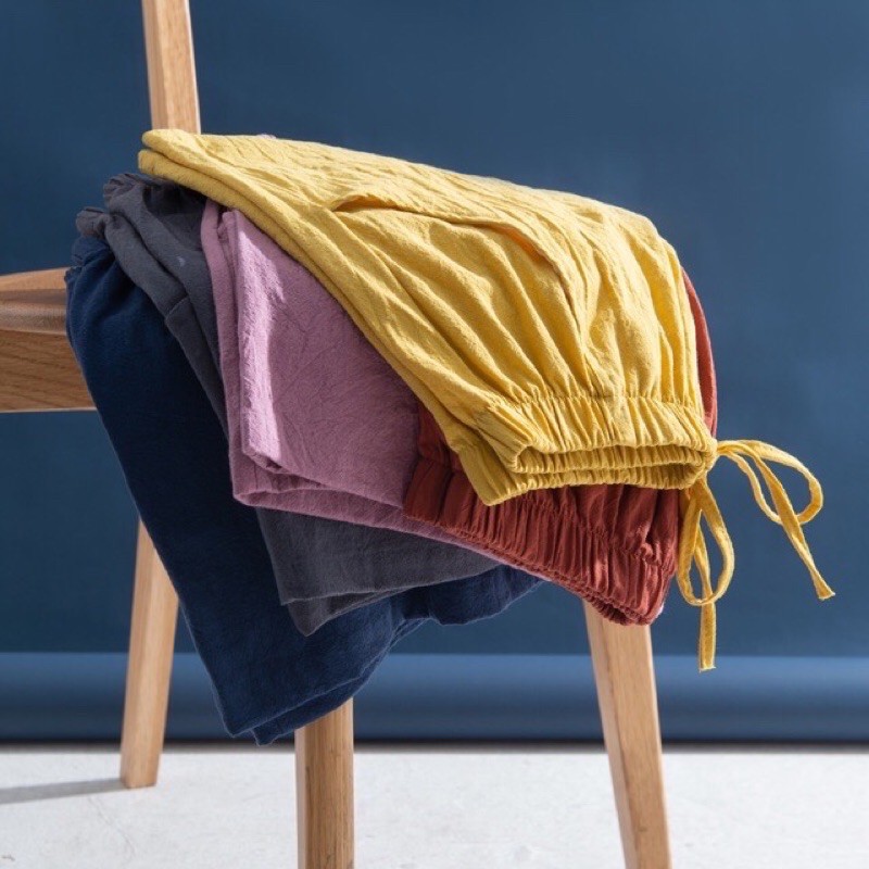 Quần short, quần đùi nữ vải đũi siêu mát | BigBuy360 - bigbuy360.vn