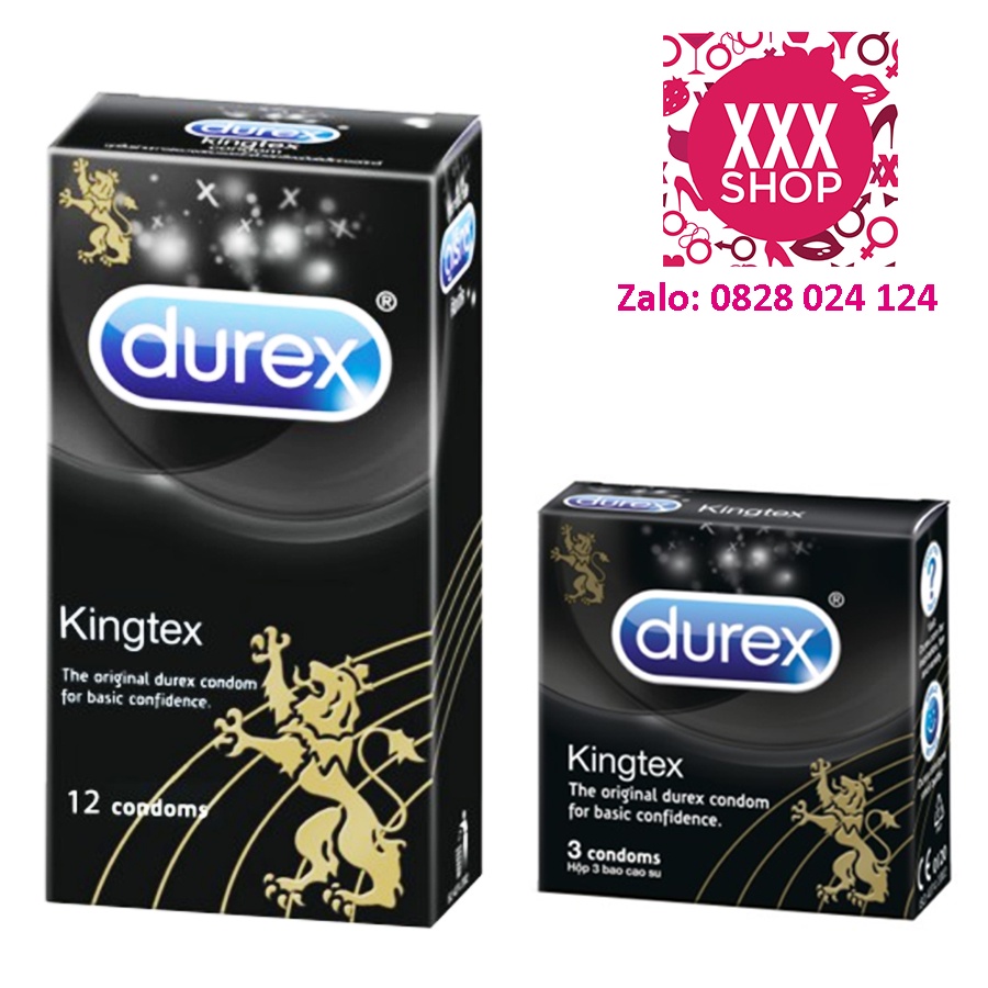 Bao cao su DUREX KINGTEX ôm sát