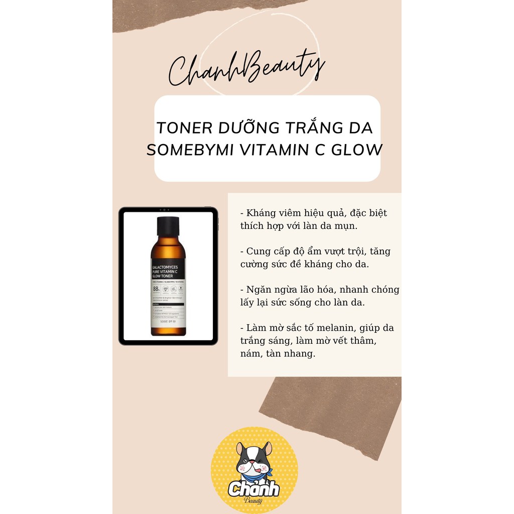 SOME BY MI - Nước Hoa Hồng Some By Mi Dưỡng Sáng Galactomyces Pure Vitamin C Glow 200ml