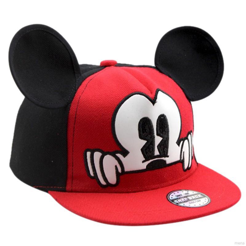 Mũ bóng chày thêu hình chuột Mickey