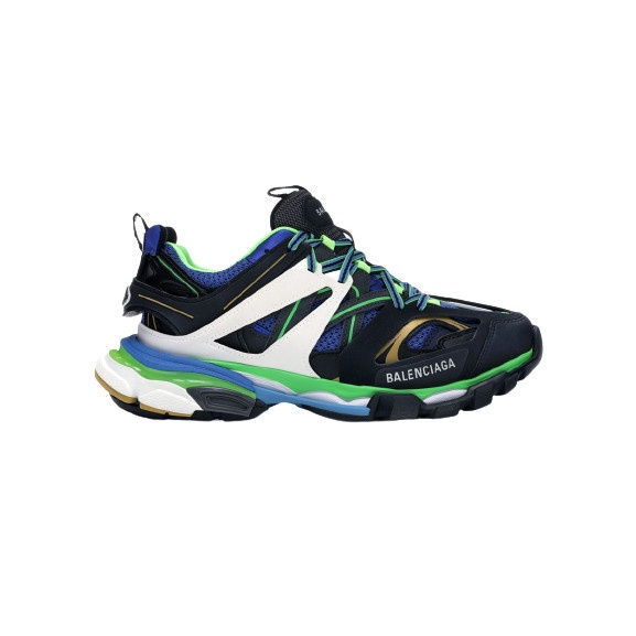 Giày Thể Thao Nam Nữ Sneaker Balen Track Xanh Đen(ảnh chụp tại shop,đủ phụ kiện)